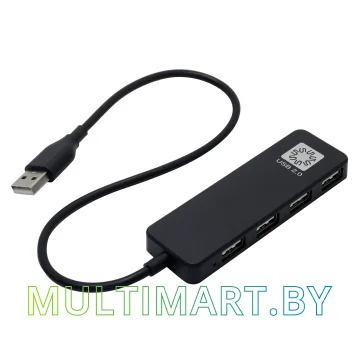 USB-хаб 5bites HB24-209BK